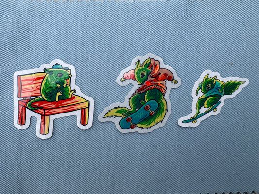 Rad Rodent Stickers